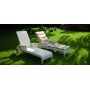 Safi sunlounger with arms