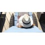 Safi sunlounger with arms