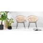 Roxanne Lazy dining chair