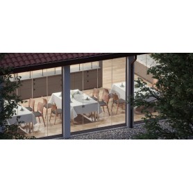 G81 All-glass folding system max. 7 x 2,8 m G81 All-glass folding system