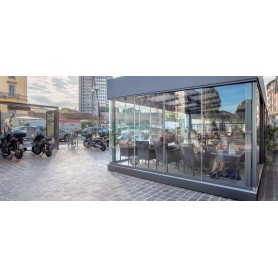 G71 Drsni panoramski sustav prozora 6,2 x 2,5 m