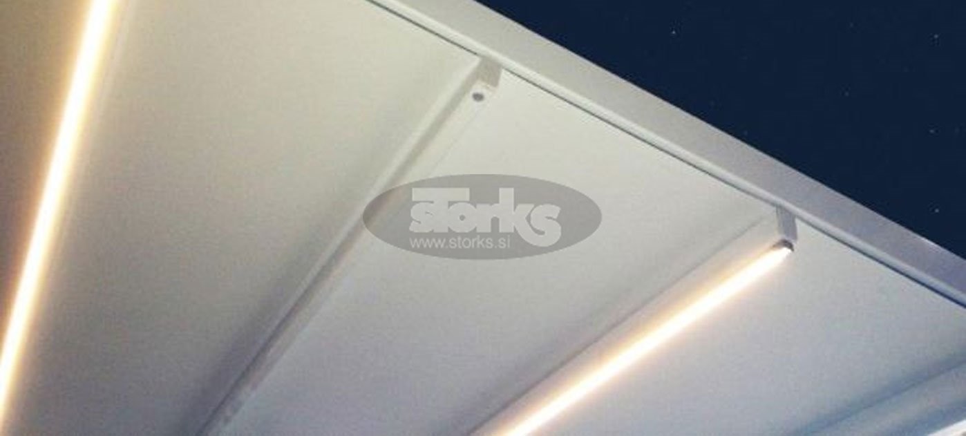 LED trak topla svetloba z napajalnikom