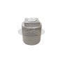 Ground socket with concrete