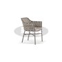 Fidel armchair, color: begie, frame: taupe