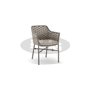 Fidel armchair, color: begie, frame: taupe