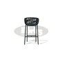 Tupile barska stolica, boja: dark grey, konstrukcija: black