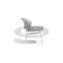Penonome stolica, boja: light grey, konstrukcija: white