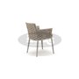 Las Tablas armchair, color: light toupe, frame: light toupe