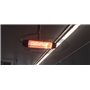 Heliosa high design 11, 1500W or 2000W, infrared heater for wall or parasol installation, IPX5