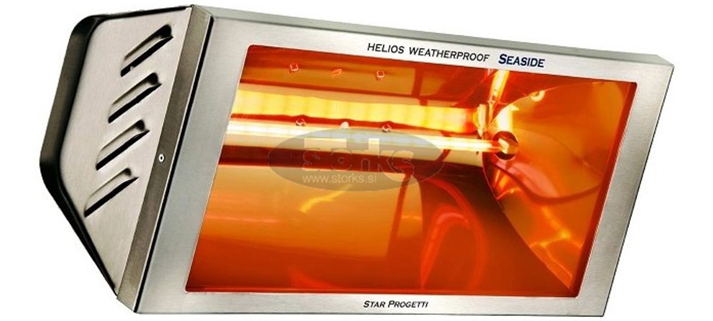 Heliosa Hi Design 66, 1500W or 2000W infrared heater, IPX5