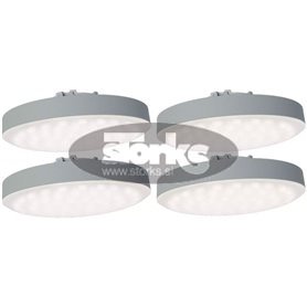 Osyrion Spot LED lučka na baterije, komplet štirih, z daljinskim upravljalnikom, vključno s polnilnikom