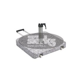 Granitna baza Z, 55 kg, 55 x 55 x v9 cm sa kotačima Granitna baza Z, 55 kg, 45 x 45 x v8 cm sa kotačima