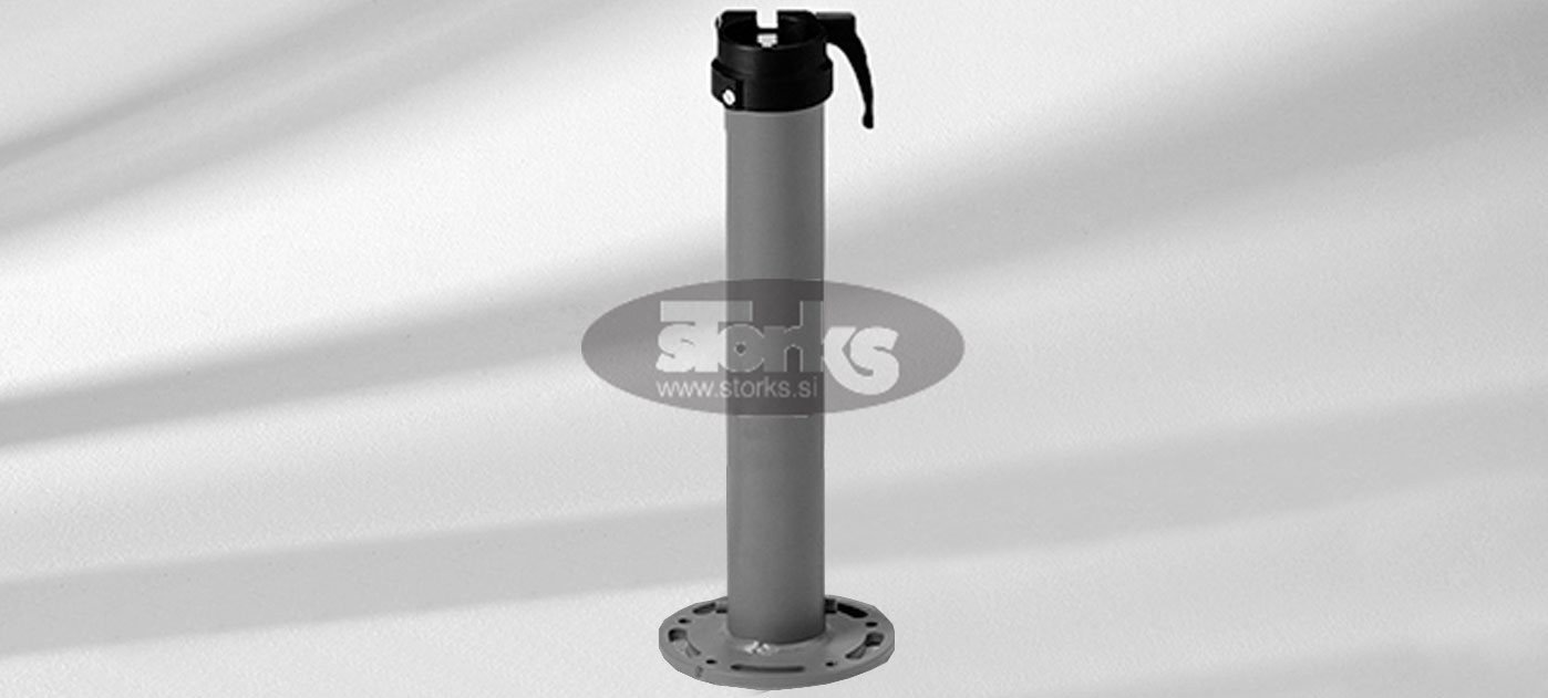 Podporni nosilec Z, Ø 35 / 38 – 39 mm, galvanizirano jeklo