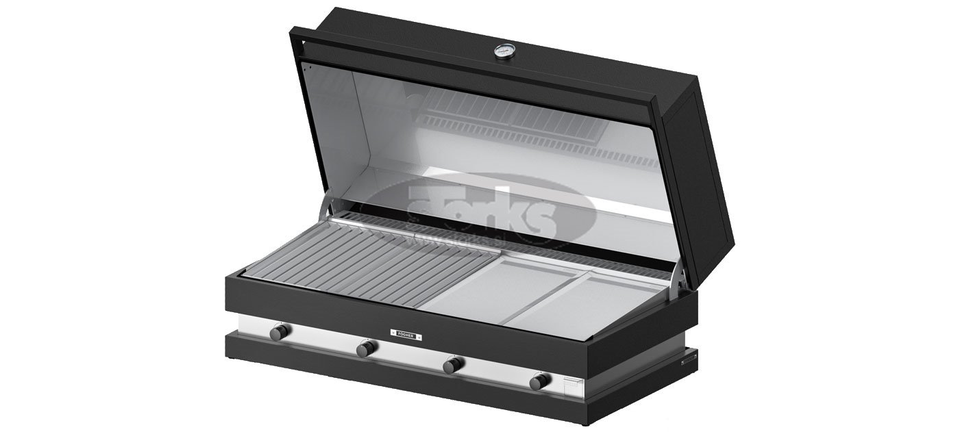 Roštilj na plin 1000 FO s pečnicom