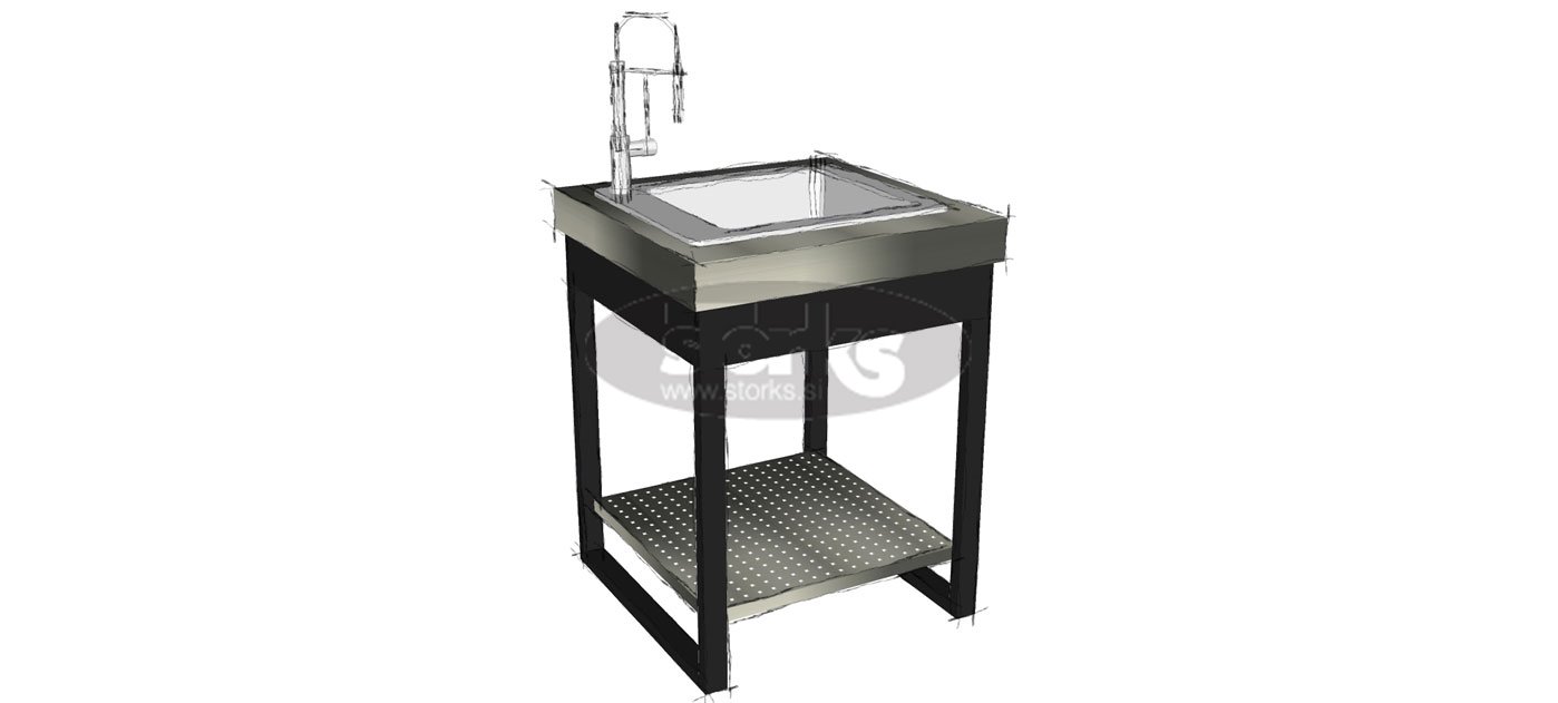 Pipa s koritom modul 700