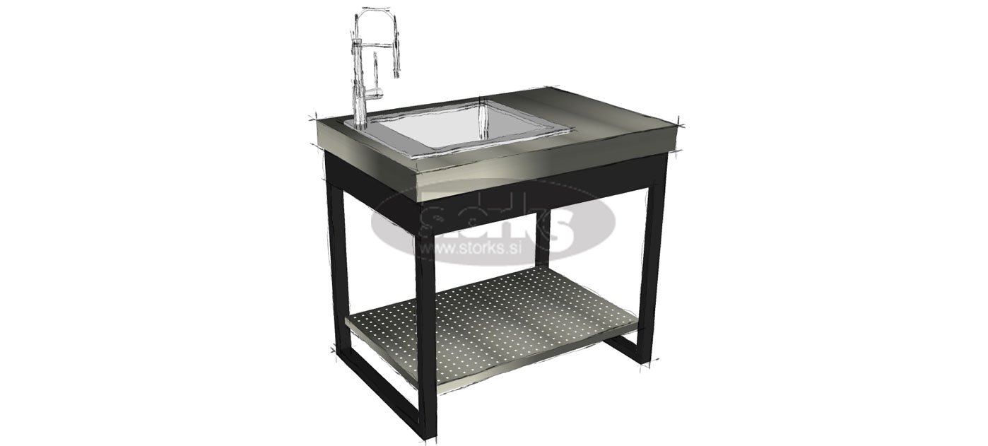 Pipa s koritom modul 1000