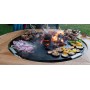 Holzringhalterung für BBQ