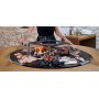 Holzringhalterung für BBQ