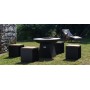 OnFire BBQ, visina: 60 cm, crna verzija