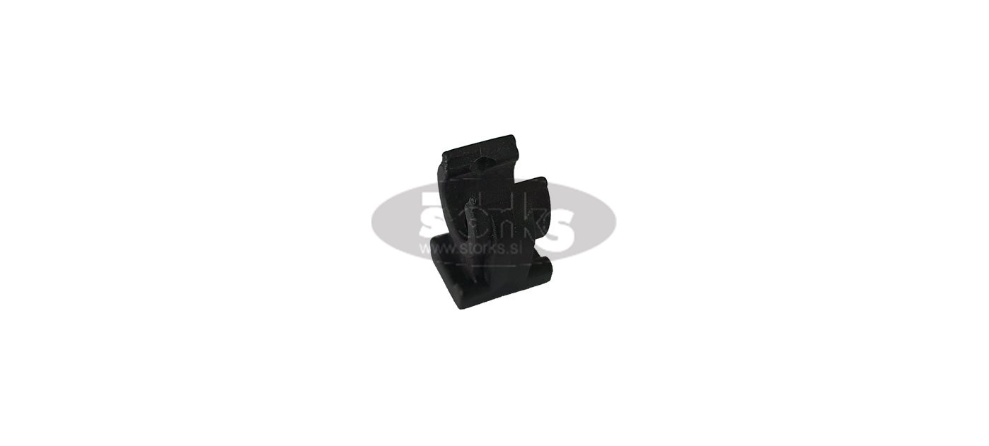 Black plastic holder (100 pieces)