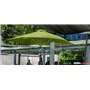 Paraflex Wall round umbrella, R 300 cm with Neo arm and wall mount