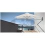 Paraflex Wall round umbrella, R 300 cm with Neo arm and wall mount