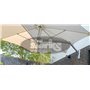 Paraflex Wall round umbrella, R 300 cm with Neo arm and wall mount