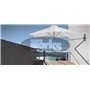 Paraflex Wall round umbrella, R 300 cm with Neo arm and wall mount