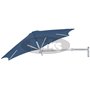 Paraflex Wall round umbrella, R 270 cm with Neo arm and wall mount