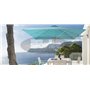 Paraflex Wall square umbrella, 190 x 190 cm with Neo arm and wall mount
