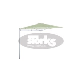 Paraflex Mono okrogel senčnik, R 300 cm z NEO roko in stebrom