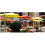 Paraflex Mono round umbrella, 230 x 230 cm with NEO arm and pole