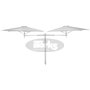 Paraflex DUO round umbrella, R300 cm with NEO arm and pole