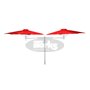 Paraflex DUO round umbrella, R270 cm with NEO arm and pole