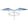 Paraflex DUO round umbrella, 190 x 190 cm with NEO arm and pole