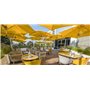 Paraflex MULTI 4 round umbrella, R300 cm with NEO arm and pole