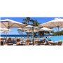 Paraflex MULTI 4 round umbrella, R300 cm with NEO arm and pole