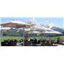 Paraflex MULTI 4 round umbrella, R300 cm with NEO arm and pole