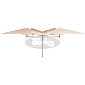 Paraflex MULTI 4 okrogel senčnik, 190 x 190 cm z NEO roko in stebrom