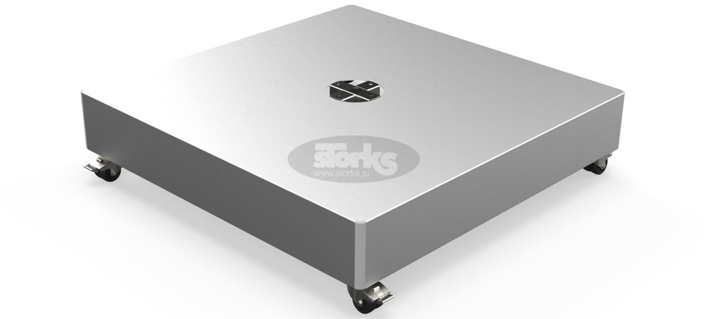 Noga za senčnik s prekrivalom, 85 x 85 x 17 cm, 190 kg