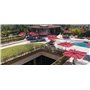 Infina square umbrella, 300 x 300 cm with protection cover