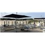 Infina square umbrella, 300 x 300 cm with protection cover