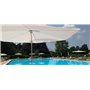 Infina hexagonal umbrella, R300 cm with protection cover