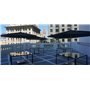 Infina hexagonal umbrella, R300 cm with protection cover