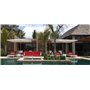 Infina square umbrella, 300 x 300 cm with protection cover