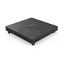 Tile base with cover and wheels, 84 x 84 x 16 cm, 120 kg