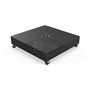 Tile base with cover and wheels, 85 x 85 x 17 cm, 190 kg