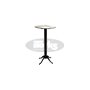 StableTable Nouveau, height 108 cm, up to table top R90 cm or 80 x 80 cm
