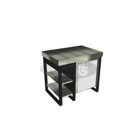 Delovni pult s hladilnikom Modul 700+300