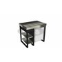 Delovni pult s hladilnikom Modul 700+300